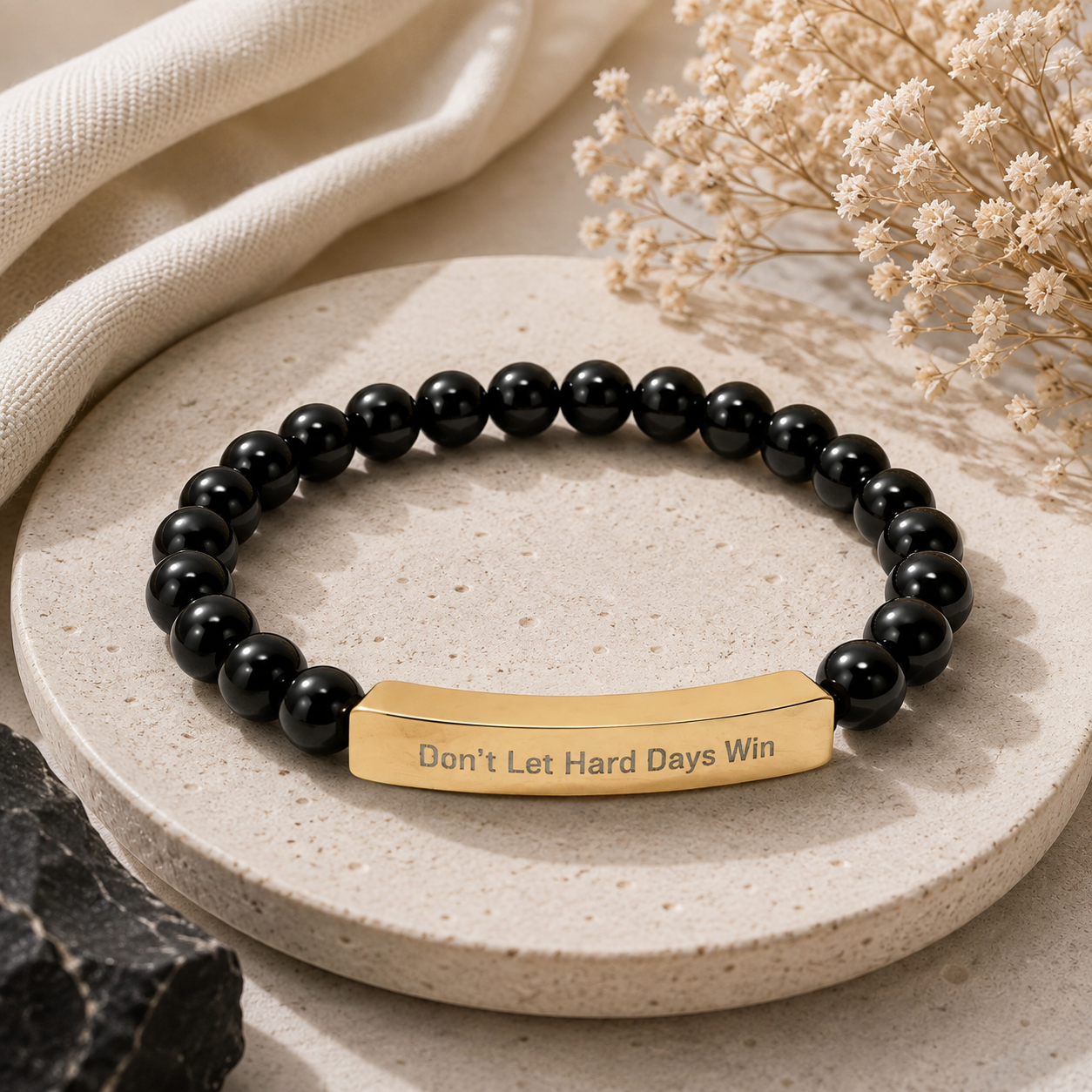 The Keep Going Beaded Bracelet