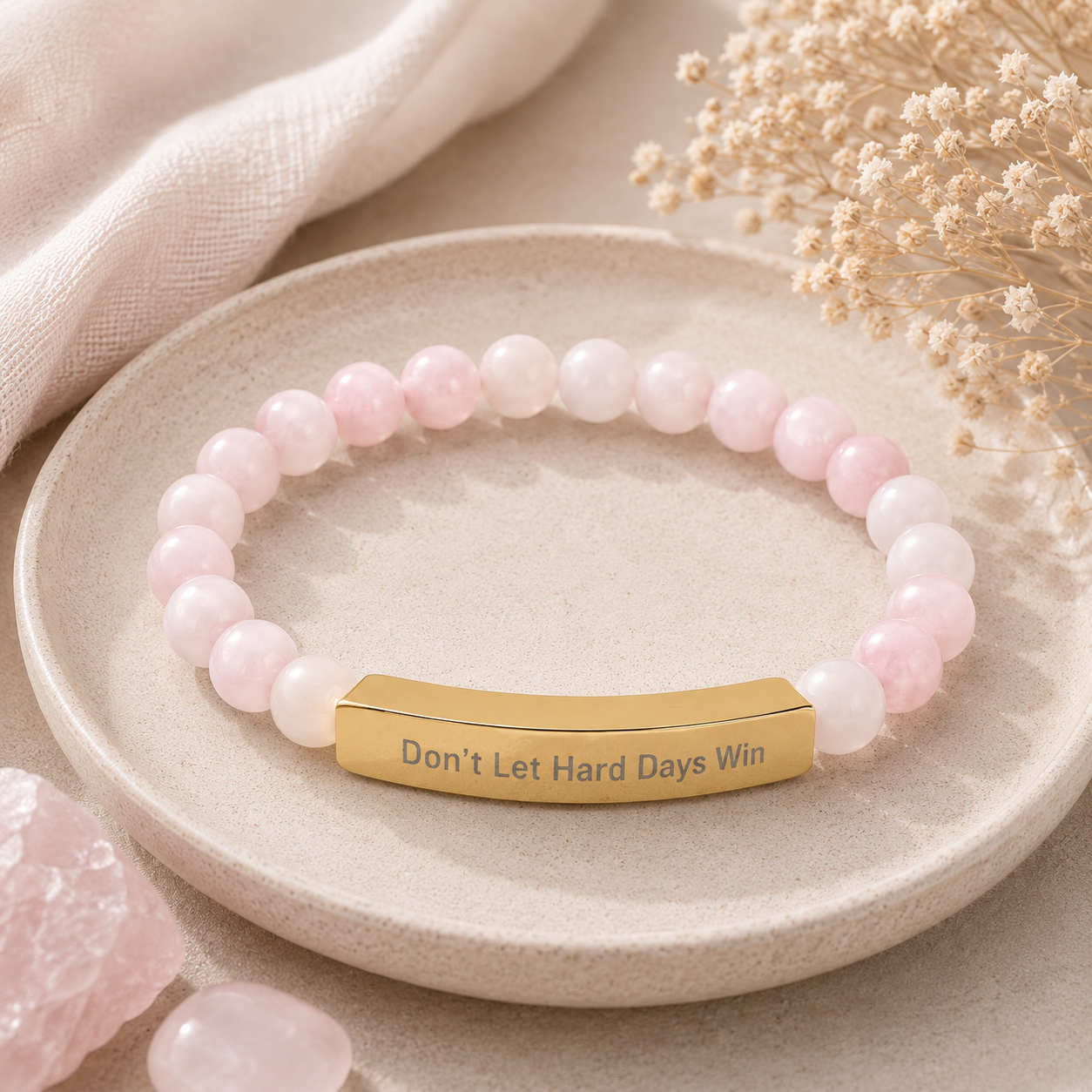 The Keep Going Beaded Bracelet