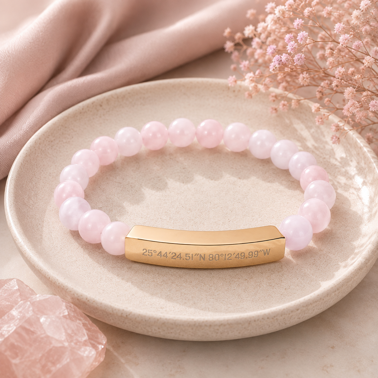 The Place I Carry Beaded Bracelet