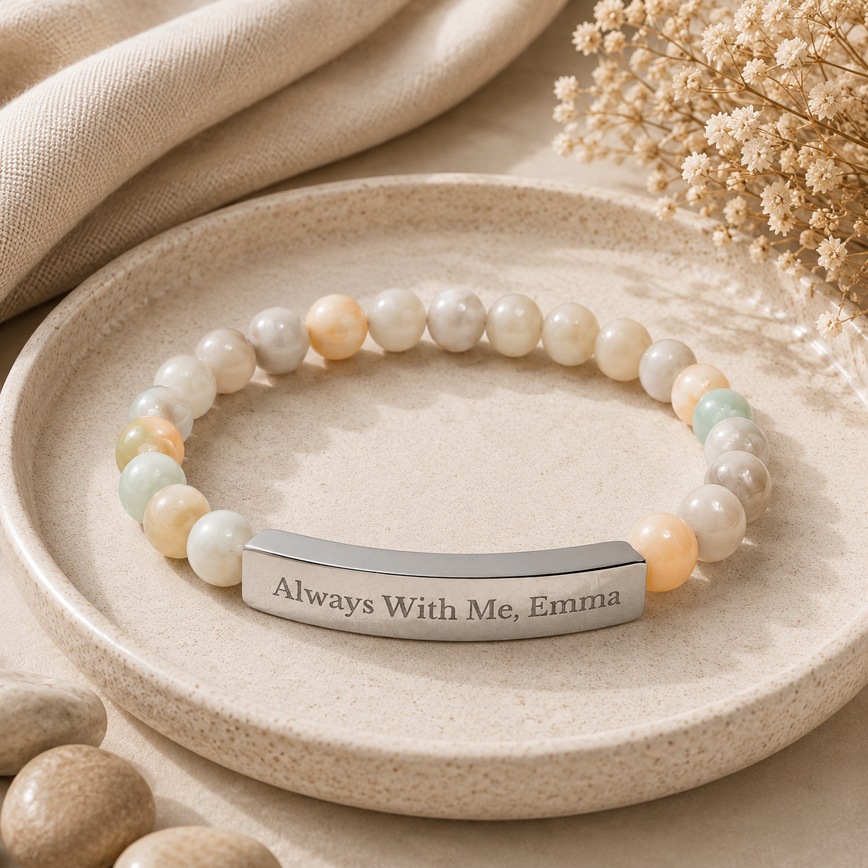 The Memory I Carry Beaded Bracelet