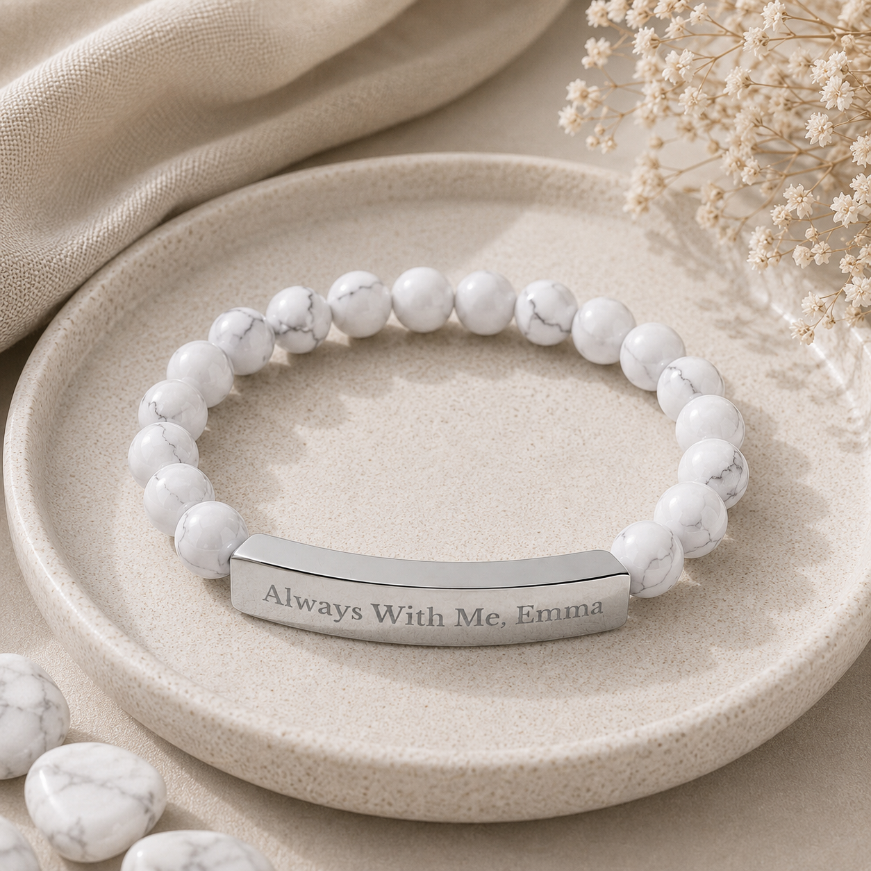The Memory I Carry Beaded Bracelet