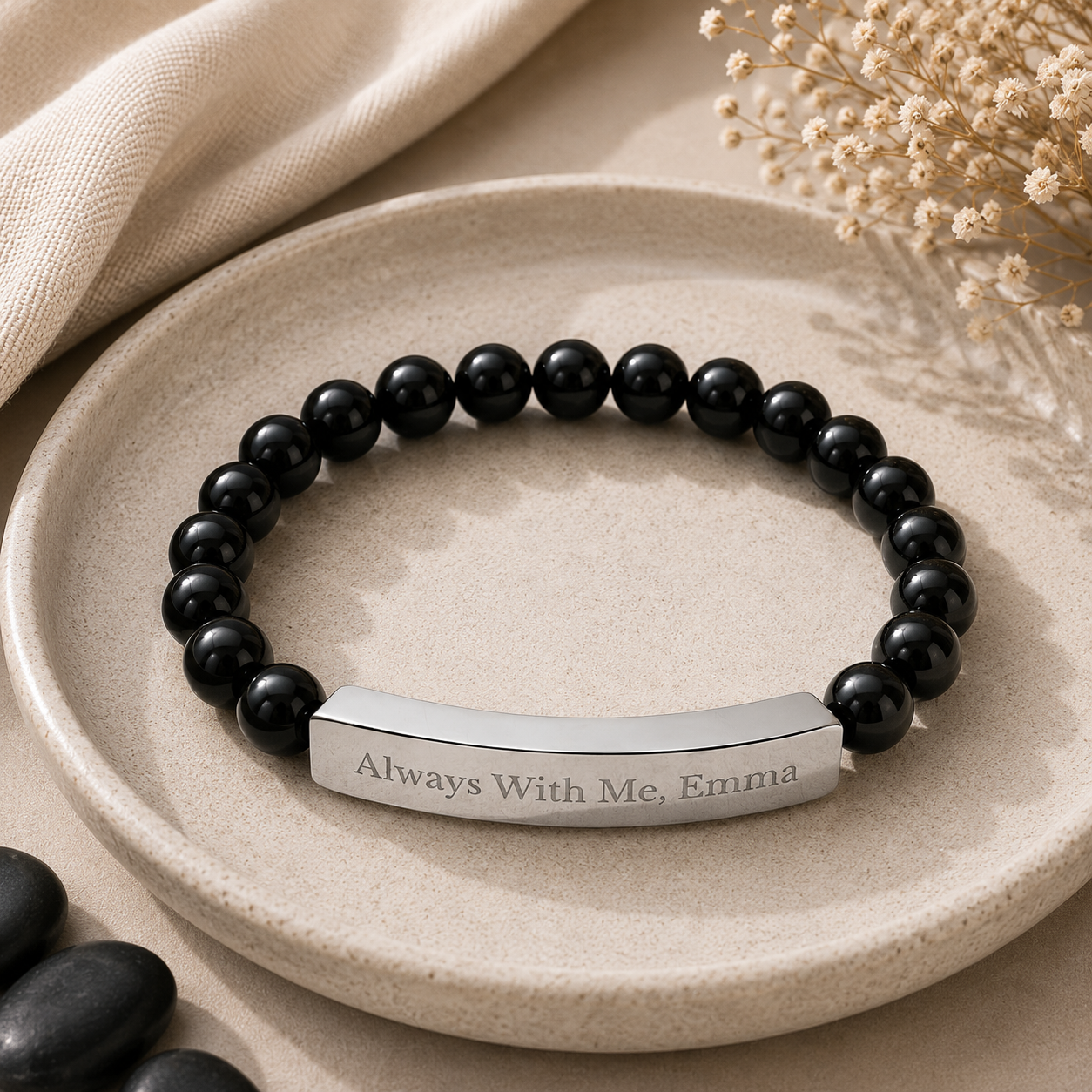 The Memory I Carry Beaded Bracelet