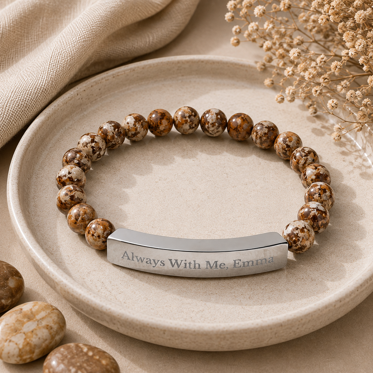 The Memory I Carry Beaded Bracelet