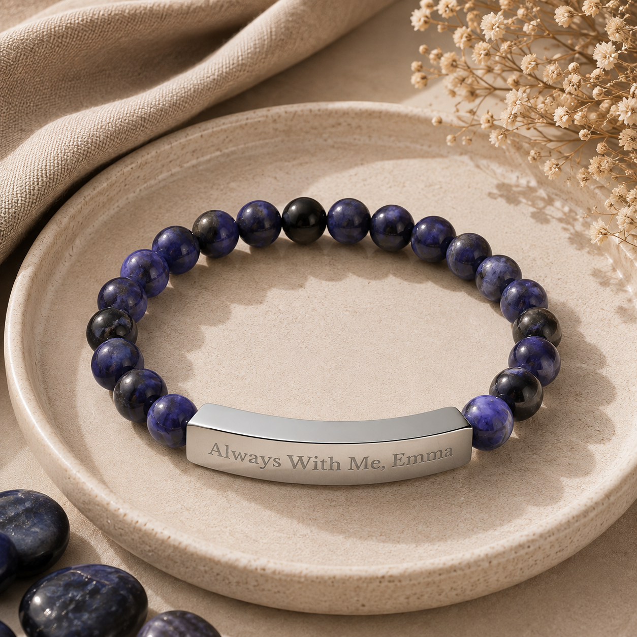 The Memory I Carry Beaded Bracelet