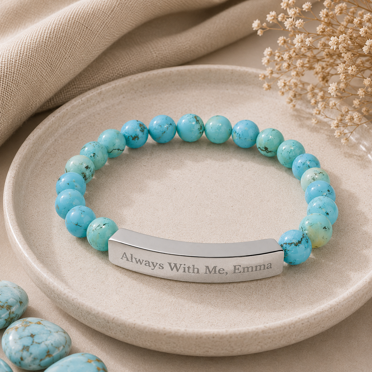 The Memory I Carry Beaded Bracelet