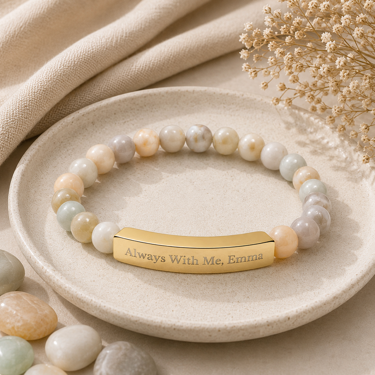 The Memory I Carry Beaded Bracelet