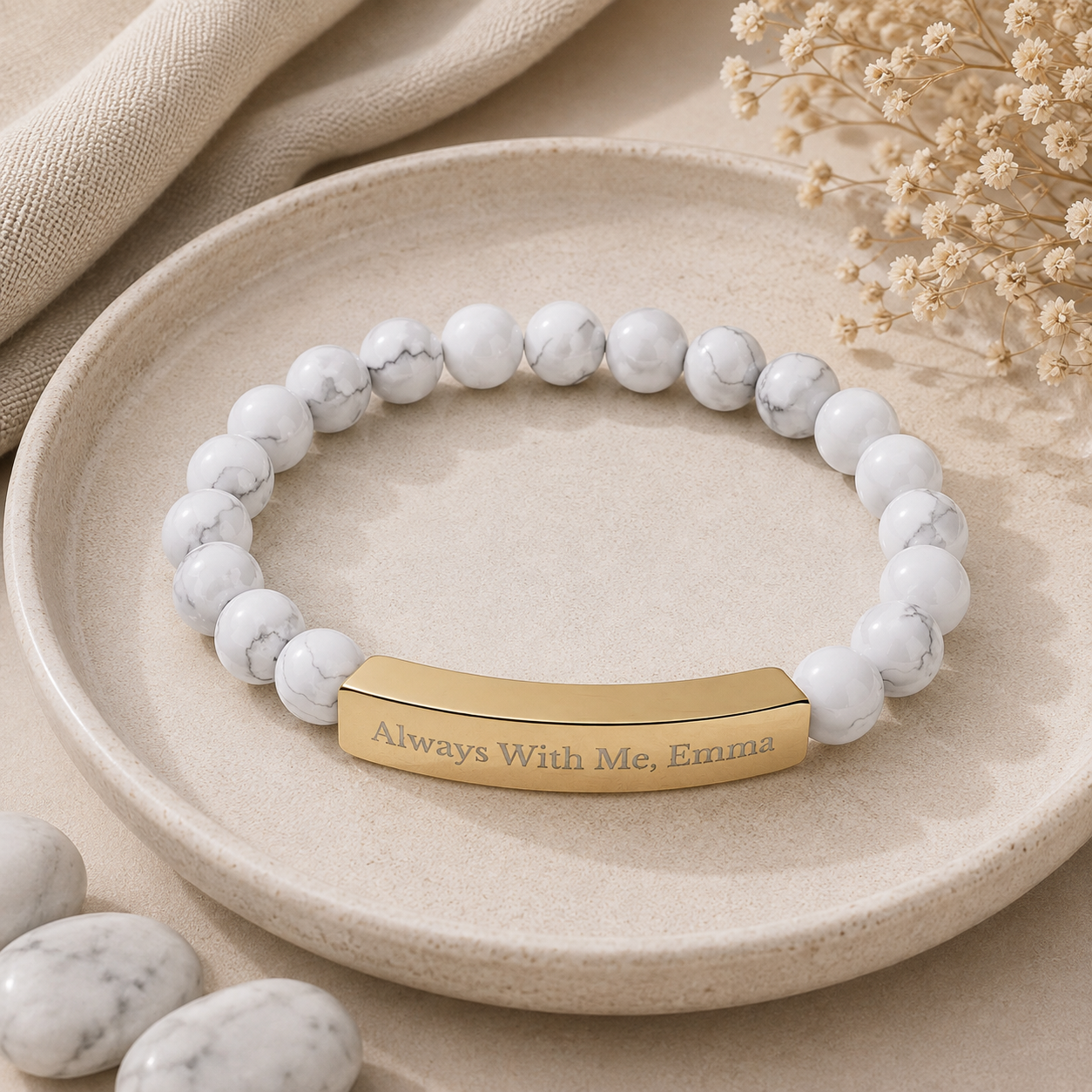 The Memory I Carry Beaded Bracelet