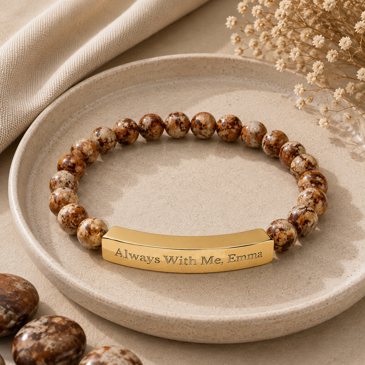 The Memory I Carry Beaded Bracelet