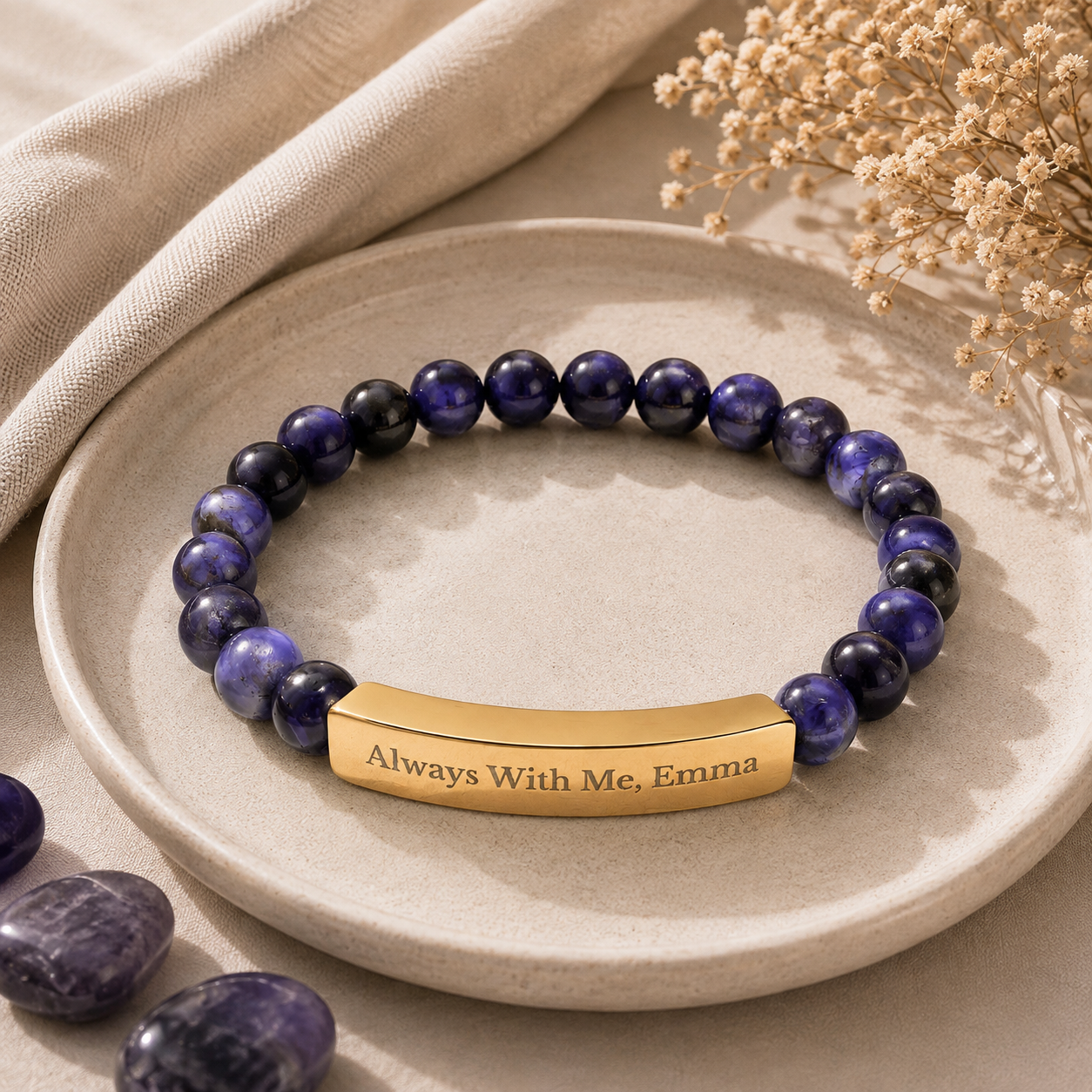 The Memory I Carry Beaded Bracelet